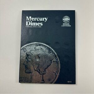 Whitman Mercury Dime Collection 1916-1945 Album New 9014